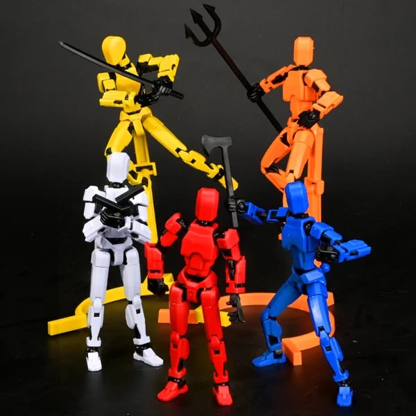 MagnaPlay - Magnetic Action Figure Set