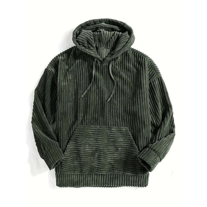 Arndt – Long-Sleeved Corduroy Hoodie