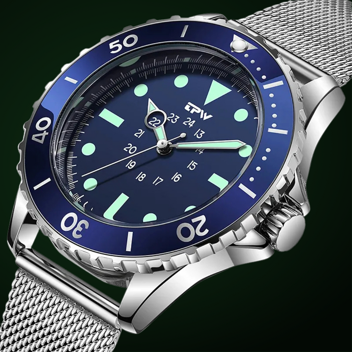 Waterproof Tactical Diver-Style Field Watch