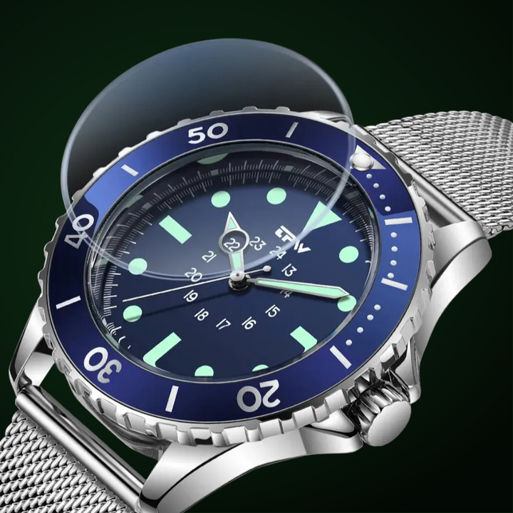 Waterproof Tactical Diver-Style Field Watch