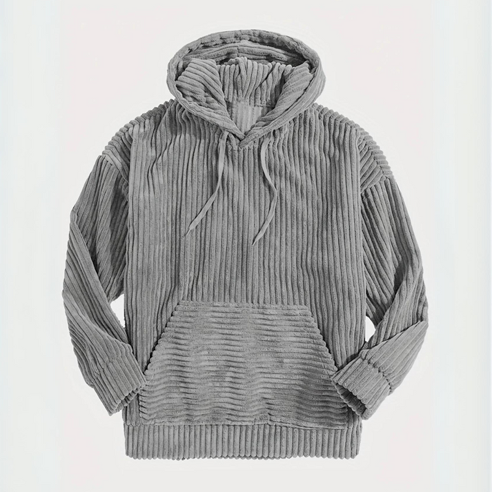 Arndt – Long-Sleeved Corduroy Hoodie