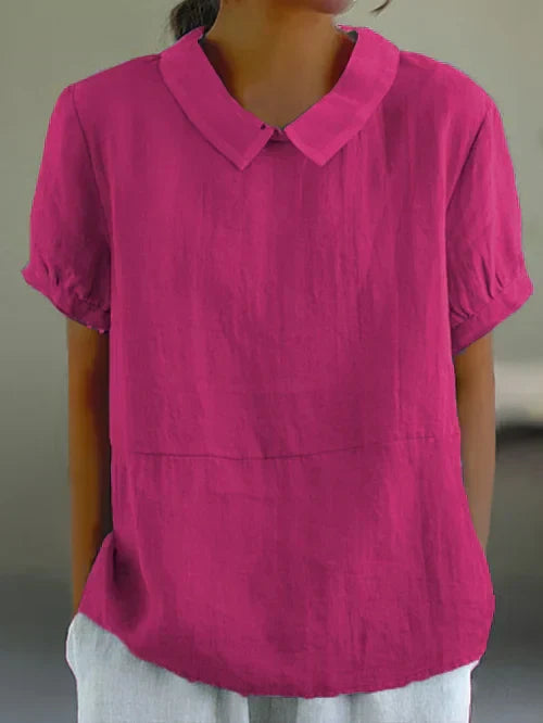 Henny - Elegant Cotton Blouse