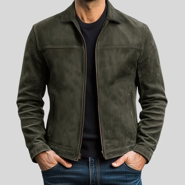 Fynn – Zipper Leather Jacket