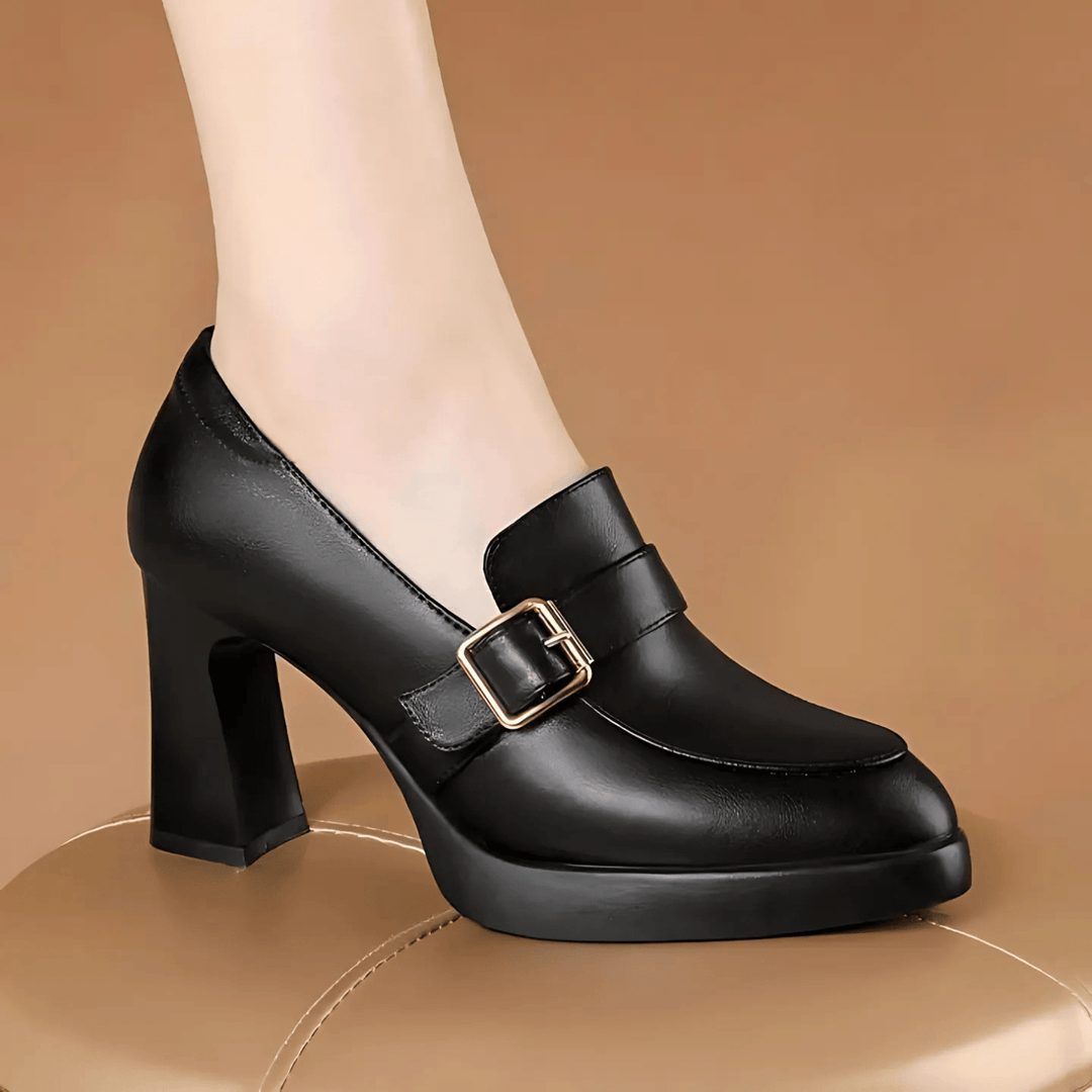 Lueena - Round Toe Pumps