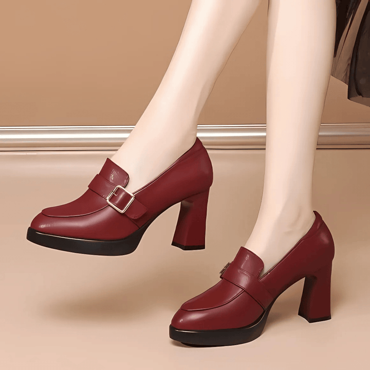 Lueena - Round Toe Pumps