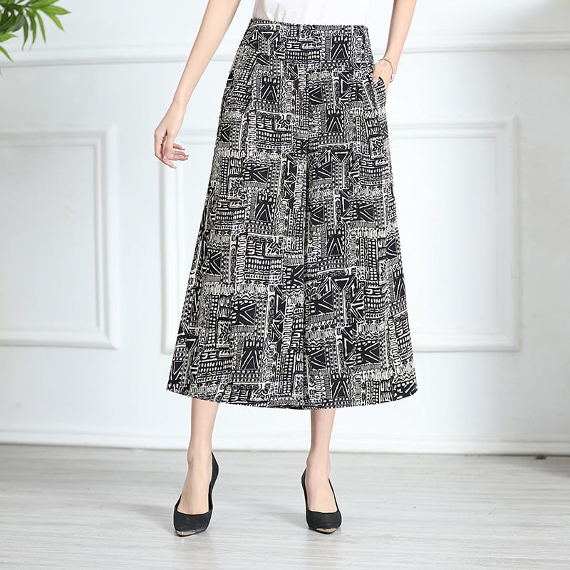 Anniek - High Elastic Waist Skirt