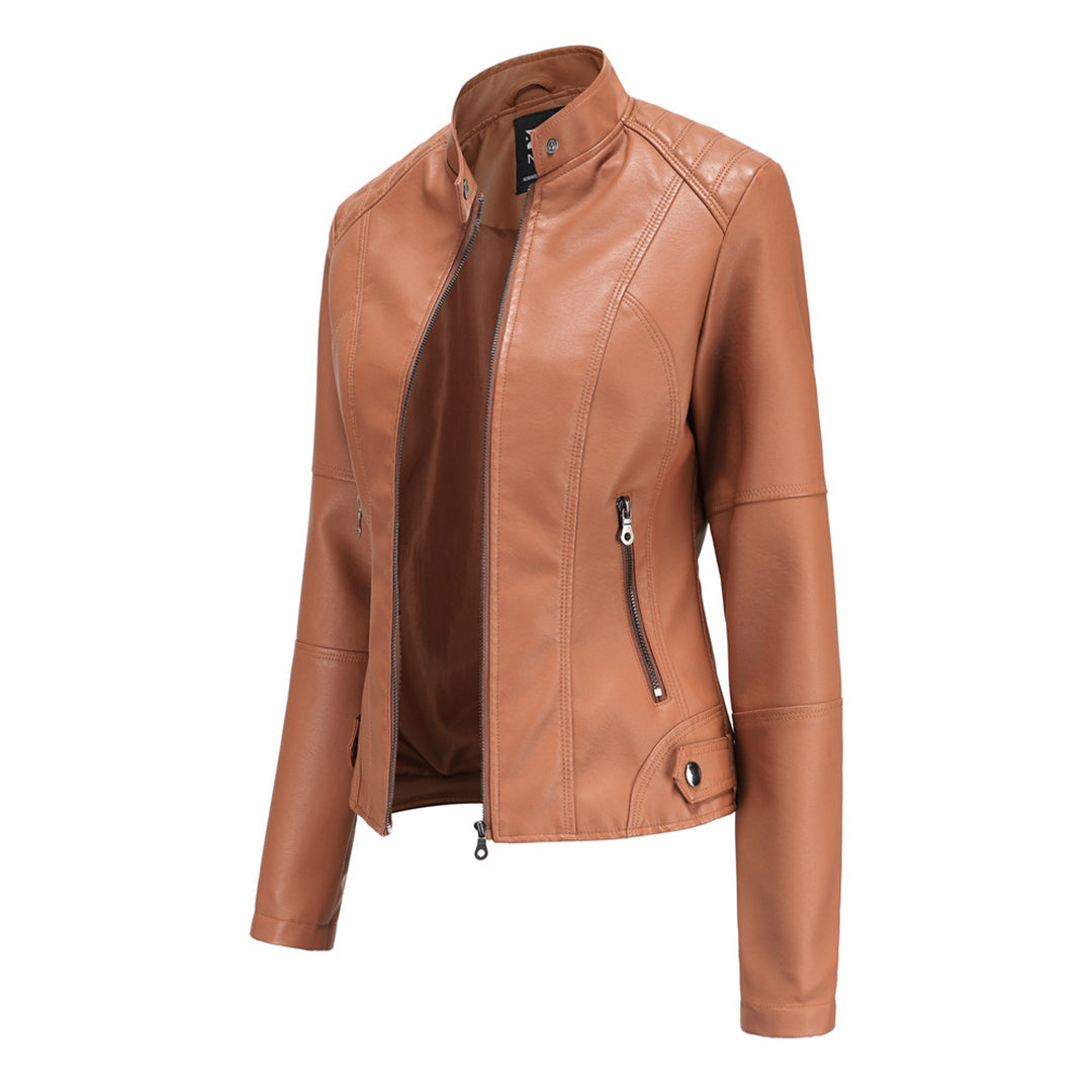 Hanneke - Stylish Leather Jacket