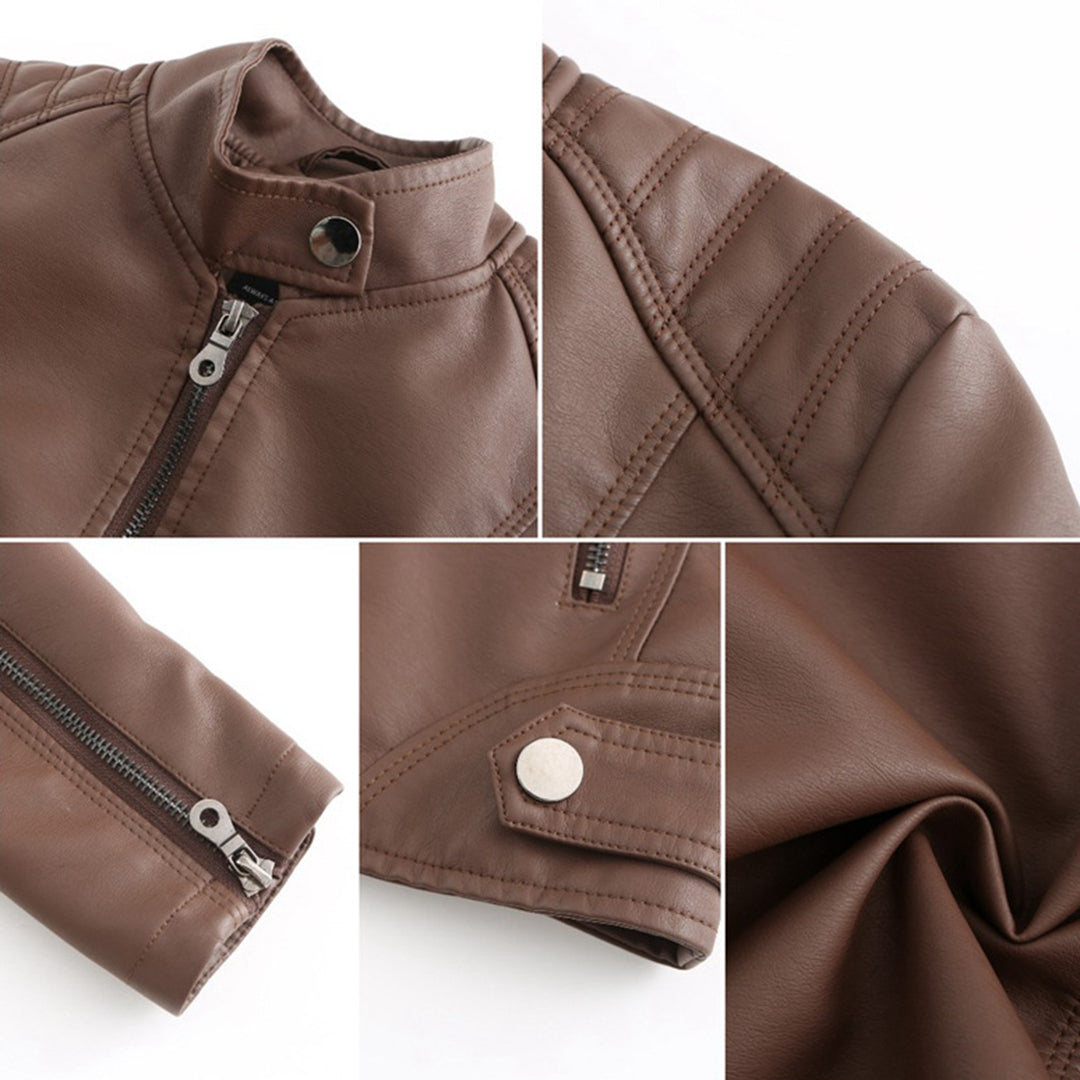 Hanneke - Stylish Leather Jacket