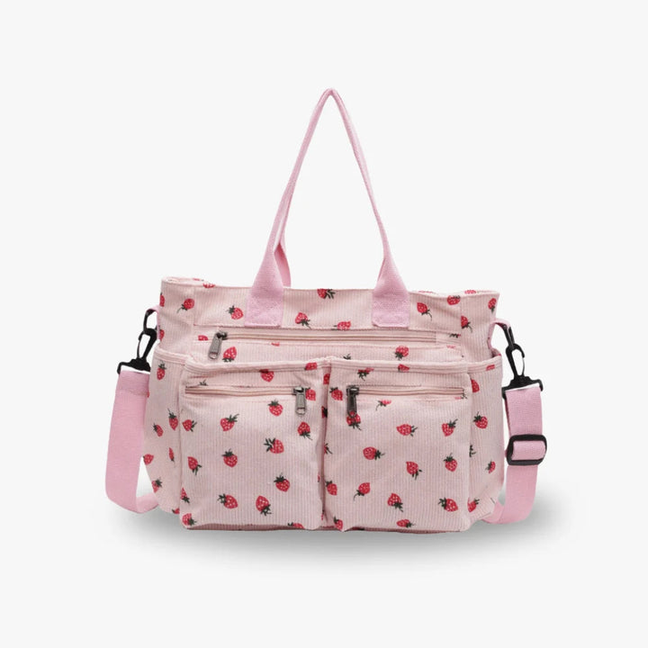 Helja - Strawberry Print Shoulder Bag