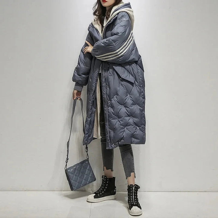 Lesley – Quilted Hooded Coat