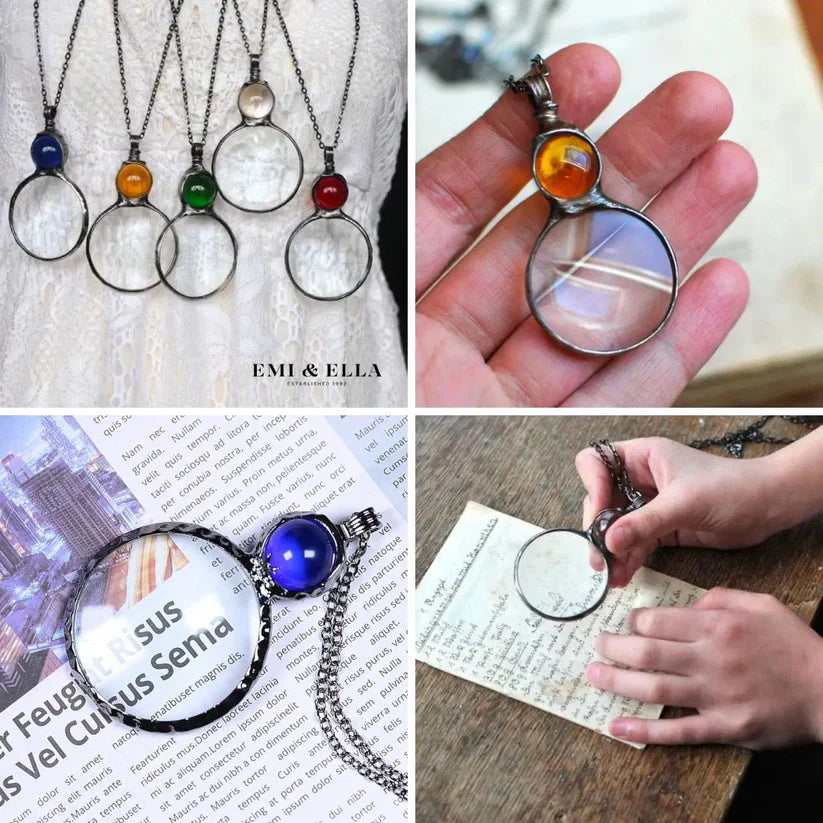 Emi - Original Magnifying Glass Necklace