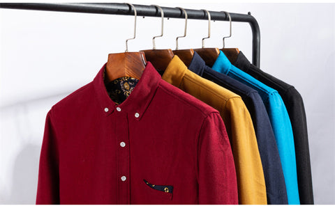 Helmuth - Thick Fleece Warm Corduroy Shirt