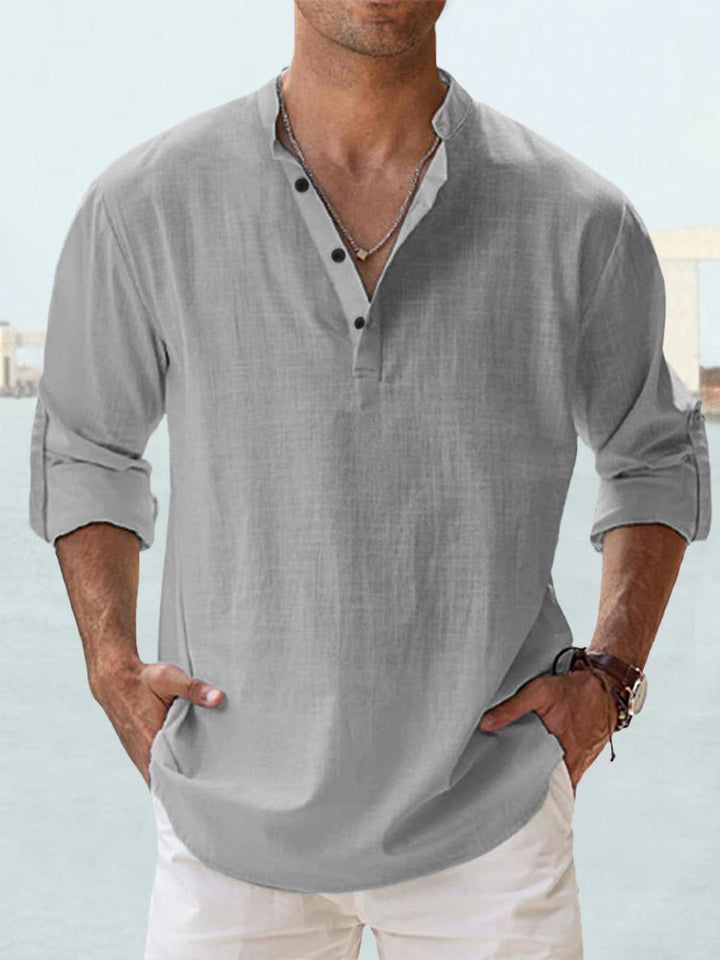 Leon - Casual Linen Shirt