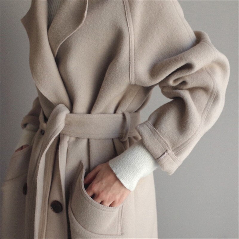 Tabeana - Long Cashmere Coat