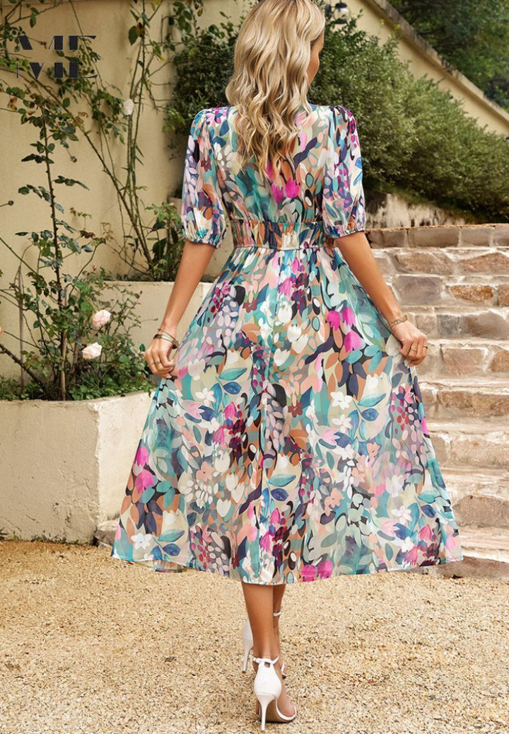 Hannah - Floral Dress