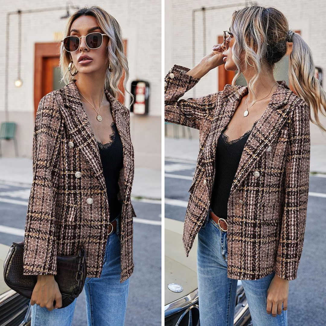 Pierina - Vintage Long Sleeve Blazer