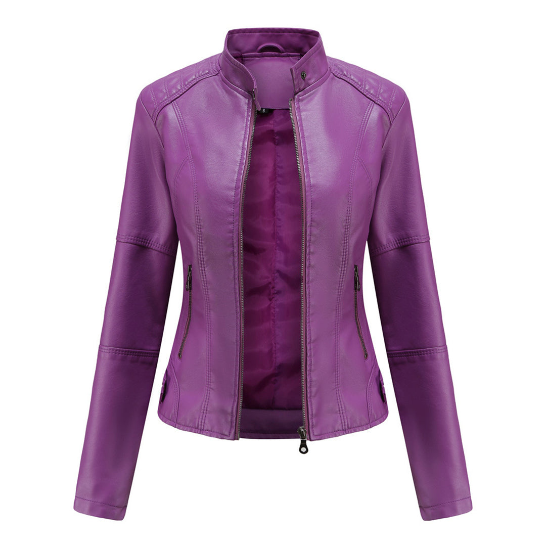 Hanneke - Stylish Leather Jacket