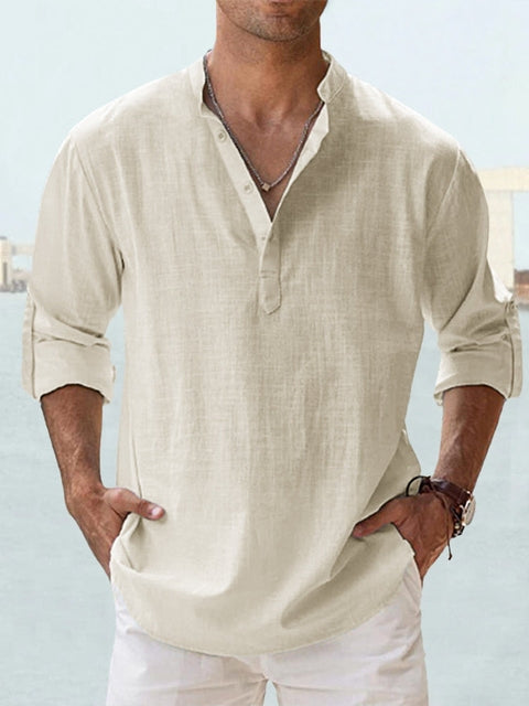 Leon - Casual Linen Shirt