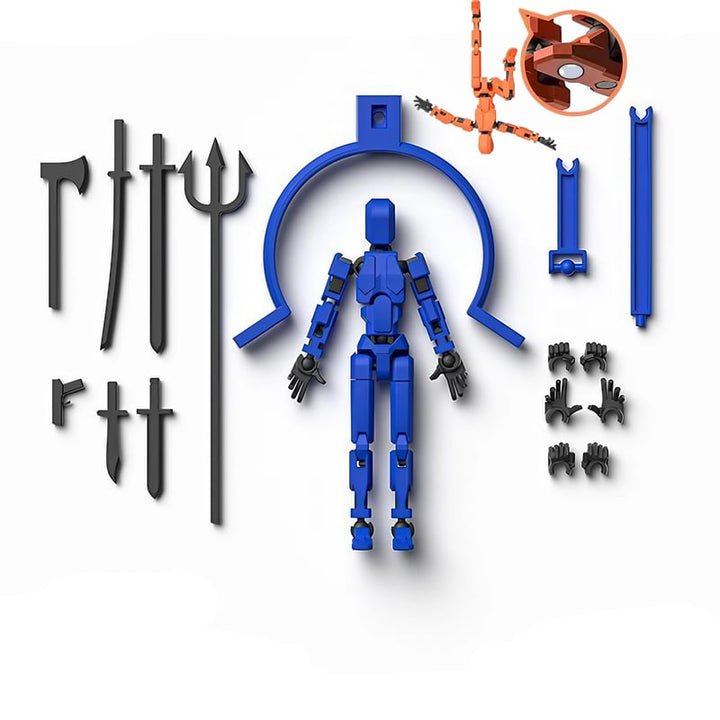 MagnaPlay - Magnetic Action Figure Set