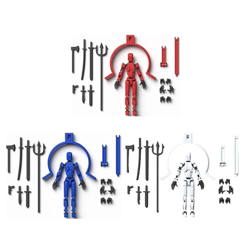 MagnaPlay - Magnetic Action Figure Set