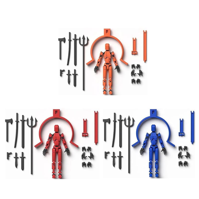 MagnaPlay - Magnetic Action Figure Set