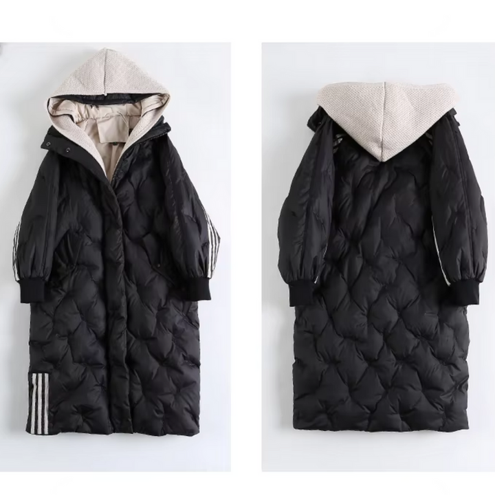 Lesley – Quilted Hooded Coat