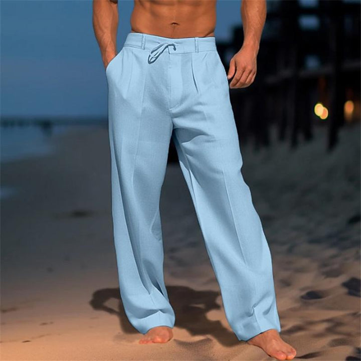Andrei - Plain Linen Trouser