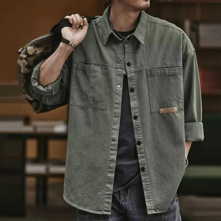 Alwin - Long Sleeve Overshirt