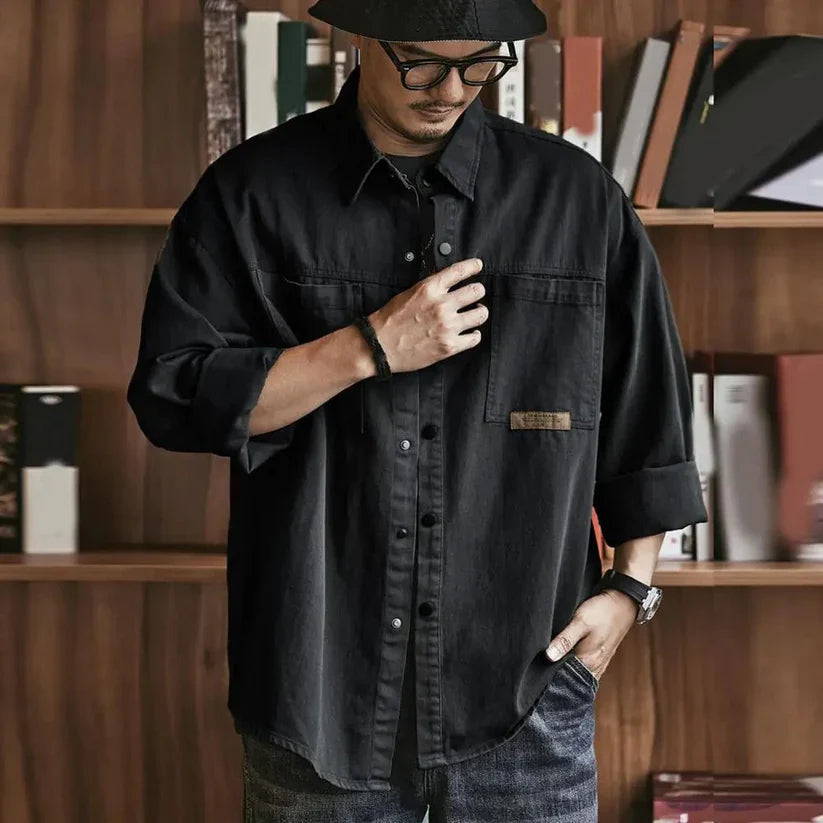 Alwin - Long Sleeve Overshirt