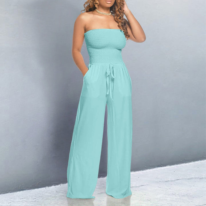 Zeina - Trendy Off-Shoulder Jumpsuit